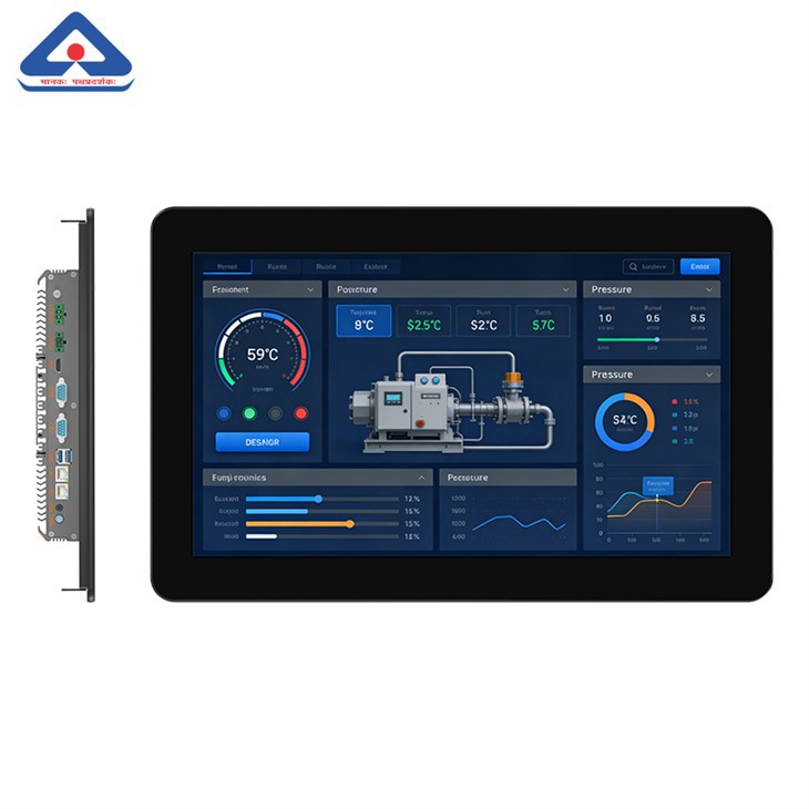 Pc ídnaðarligur berandi skjár